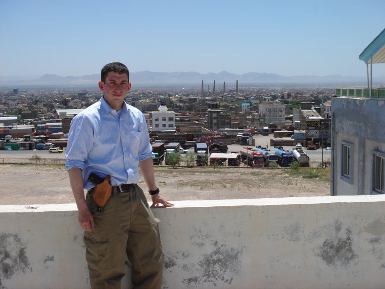 Joseph Kearns Goodwin — the son of presidential historian Doris Kearns Goodwin — from his time in Afghanistan.